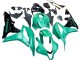 2007-2008 Honda CBR600RR Bike Fairings - Green Glossy Black Australia