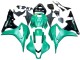 2007-2008 Honda CBR600RR Bike Fairings - Green Glossy Black Australia
