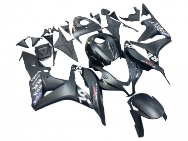 Affordable 2007-2008 Honda CBR600RR Motorcycle Fairing - Matte Black White Repsol Australia
