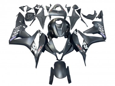 Affordable 2007-2008 Honda CBR600RR Motorcycle Fairing - Matte Black White Repsol Australia