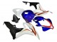 2007-2008 Honda CBR600RR Motorcycle Fairings - White Blue Red Glossy Black Australia