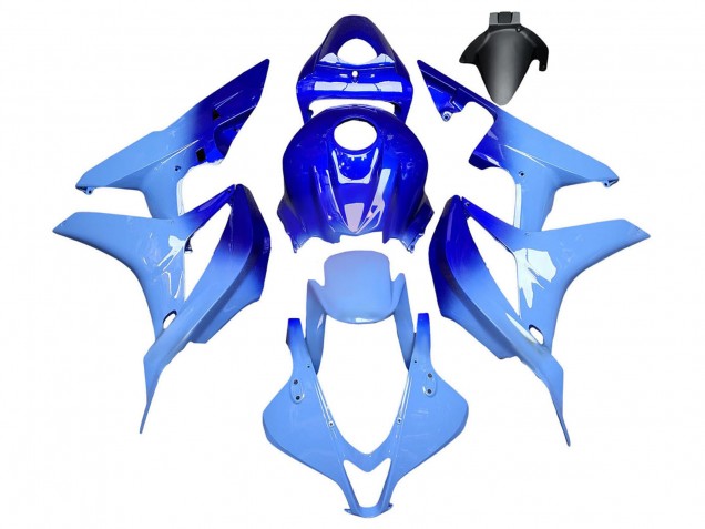 2007-2008 Honda CBR600RR Motorcycle Fairings - Blue Light Blue Australia