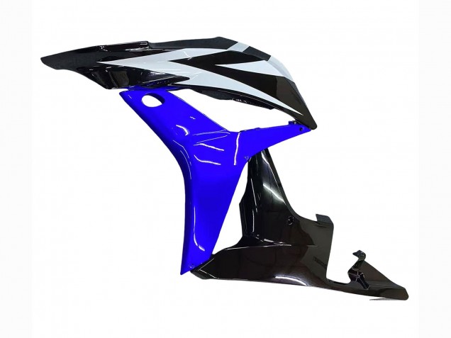 2007-2008 Honda CBR600RR Motorcycle Fairing - White Blue Glossy Black Australia