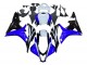 2007-2008 Honda CBR600RR Motorcycle Fairing - White Blue Glossy Black Australia