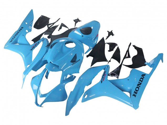 2007-2008 Honda CBR600RR Motorcycle Fairings - Light Blue Racing Australia