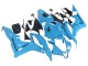 2007-2008 Honda CBR600RR Motorcycle Fairings - Light Blue Racing Australia