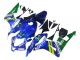 2007-2008 Honda CBR600RR Motorcycle Fairings - Blue Green MoviStar Castrol Australia