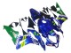 2007-2008 Honda CBR600RR Motorcycle Fairings - Blue Green MoviStar Castrol Australia