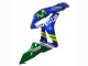 2007-2008 Honda CBR600RR Motorcycle Fairings - Blue Green MoviStar Castrol Australia