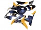 2007-2008 Honda CBR600RR Motorcycle Fairings - Orange Dark Blue Trick Star 06 Australia