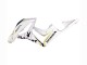 2007-2008 Honda CBR600RR Motorcycle Fairing - White Gold Glossy Black Playboy Australia