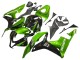 2007-2008 Honda CBR600RR Motorcycle Fairing Kits - Green Glossy Black Australia