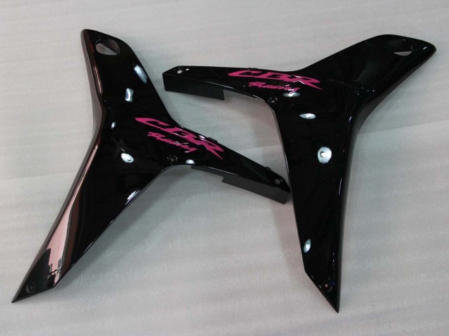 2007-2008 Honda CBR600RR Motorcycle Fairings - Pink Glossy Black Racing Australia