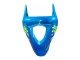 2007-2008 Honda CBR600RR Motorcycle Fairings - Green Yellow Glossy Black Shark 46 Australia