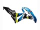 2007-2008 Honda CBR600RR Motorcycle Fairings - Green Yellow Glossy Black Shark 46 Australia
