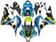 2007-2008 Honda CBR600RR Motorcycle Fairings - Green Yellow Glossy Black Shark 46 Australia