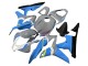 2007-2008 Honda CBR600RR Motorcycle Fairings - Nardo Grey Blue White Glossy Black Australia