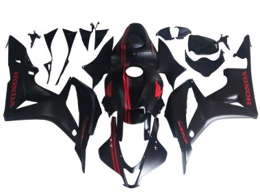 Affordable 2007-2008 Honda CBR600RR Motorcycle Fairings - Matte Black Red Australia