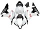 2007-2008 Honda CBR600RR Motorcycle Fairings - White Matte Black Red Repsol Australia