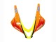 2007-2008 Honda CBR600RR Motorcycle Fairings - Yellow Orange Glossy Black Rossi Repsol Australia