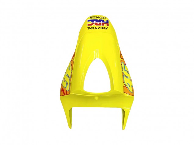 2007-2008 Honda CBR600RR Motorcycle Fairings - Yellow Orange Glossy Black Rossi Repsol Australia