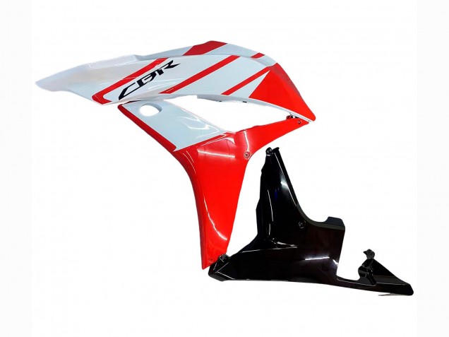 2007-2008 Honda CBR600RR Motorcycle Fairing - White Red Glossy Black Australia