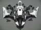 2007-2008 Honda CBR600RR Motorcycle Fairings - White Black Racing Australia