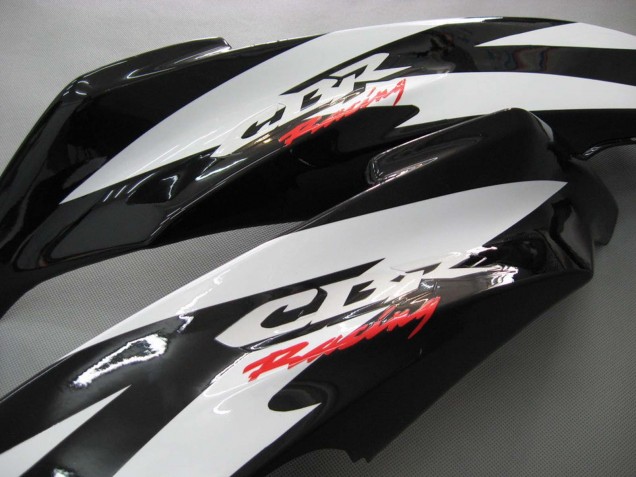 2007-2008 Honda CBR600RR Motorcycle Fairings - White Black Racing Australia