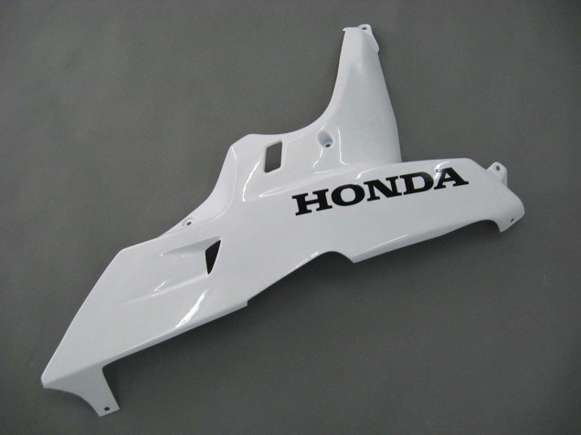 2007-2008 Honda CBR600RR Motorcycle Fairings - White Black Racing Australia