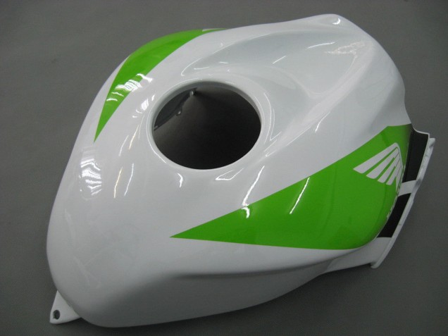 2007-2008 Honda CBR600RR Motorcycle Fairings - White Green Yellow Glossy Black Hannspree Australia