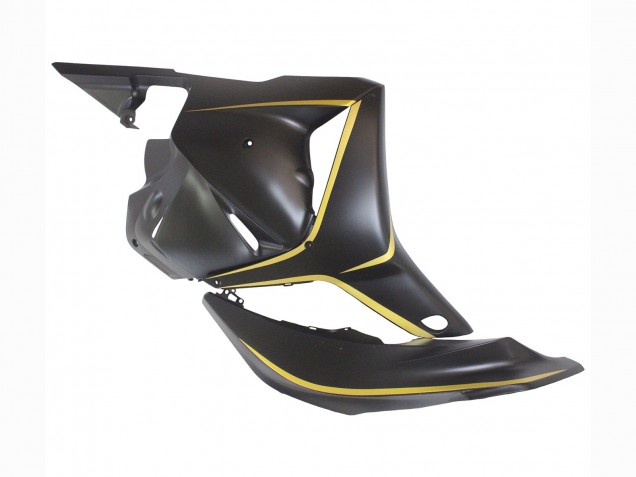 2009-2012 Honda CBR600RR Motorcycle Fairings - Matte Black Gold Australia