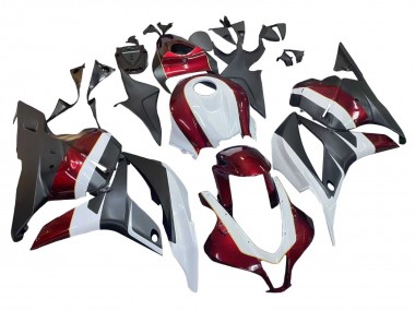 Affordable 2009-2012 Honda CBR600RR Motorcycle Fairings - White Red Matte Black Australia
