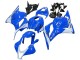 2009-2012 Honda CBR600RR Motorcycle Fairings - Blue White Australia