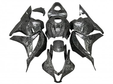 Affordable 2009-2012 Honda CBR600RR Motorcycle Fairings - Black Forged Carbon Fiber Australia