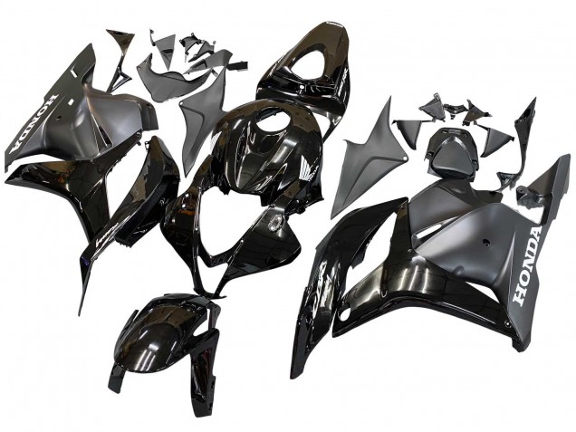 2009-2012 Honda CBR600RR Motorcycle Fairings - Glossy Black Matte Black Australia