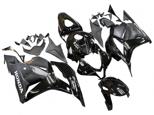 2009-2012 Honda CBR600RR Motorcycle Fairings - Glossy Black Matte Black Australia