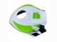 2009-2012 Honda CBR600RR Motorcycle Fairings - White Green Glossy Black Hannspree Australia