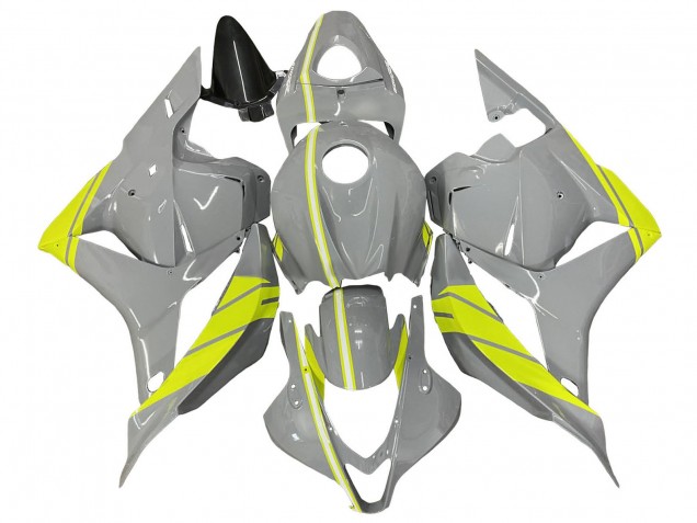 2009-2012 Honda CBR600RR Motorcycle Fairing Kits - Nardo Grey Yellow Australia