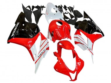 Affordable 2009-2012 Honda CBR600RR Motorcycle Fairing - White Red Glossy Black Australia