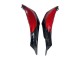 2009-2012 Honda CBR600RR Motorcycle Fairings - Red Glossy Black Australia