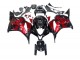 2009-2012 Honda CBR600RR Motorcycle Fairings - Red Glossy Black Australia