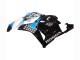 2009-2012 Honda CBR600RR Motorcycle Fairings Kit - White Blue Glossy Black Australia