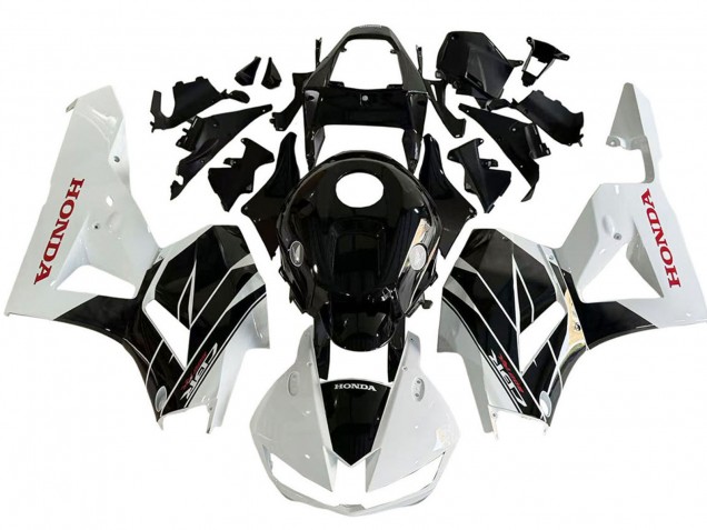 2013-2023 Honda CBR600RR Motorcycle Fairing Kits - White Glossy Black Australia
