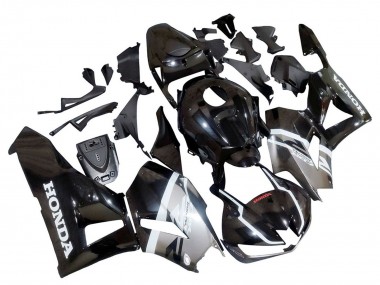 Affordable 2013-2023 Honda CBR600RR Motorcycle Fairings - Silver Glossy Black Australia