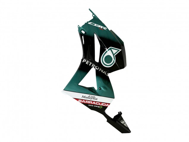 2013-2023 Honda CBR600RR Motorcycle Fairing - Teal Blue Glossy Black Petronas 20 Australia