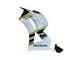 2013-2023 Honda CBR600RR Motorcycle Fairings - White Gold Glossy Black Repsol Australia