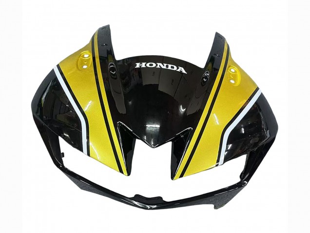 2013-2023 Honda CBR600RR Motorcycle Fairings - White Gold Glossy Black Repsol Australia