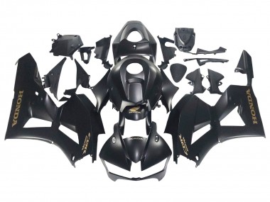 Affordable 2013-2023 Honda CBR600RR Motorcycle Fairings - Matte Black Gold Decals Australia