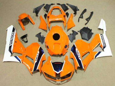 Affordable 2013-2023 Honda CBR600RR Motorcycle Fairings - White Orange Dark Blue Australia