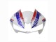 2013-2023 Honda CBR600RR Motorcycle Fairing - White Red Blue HRC Australia